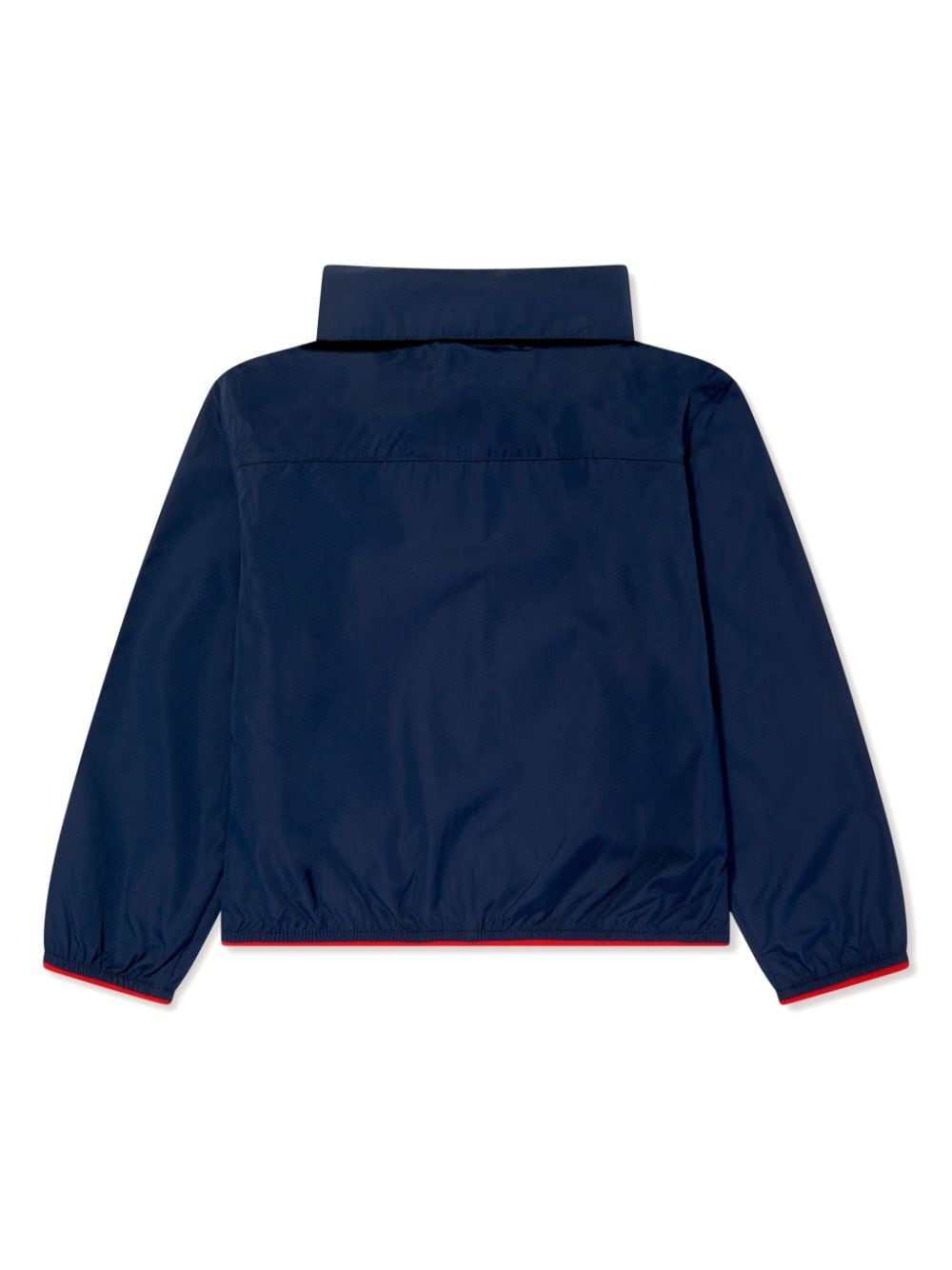 Shop Ralph Lauren Polo Pony Hooded Jacket In Blue