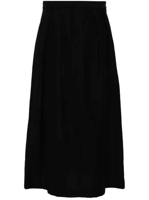 Fabiana Filippi falda midi con detalle plisado