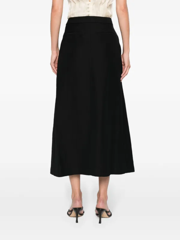 [FABIANA FILIPPI]Fil coupeニットスカート Fabiana Filippi プリーツ スカート | ブラック | FARFETCH JP