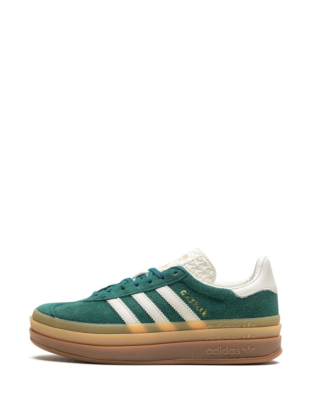 adidas Gazelle Bold "Green   White   Gold" sneakers WOMEN