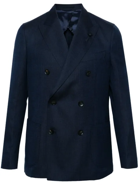 Lardini notched-lapels single-breasted blazer