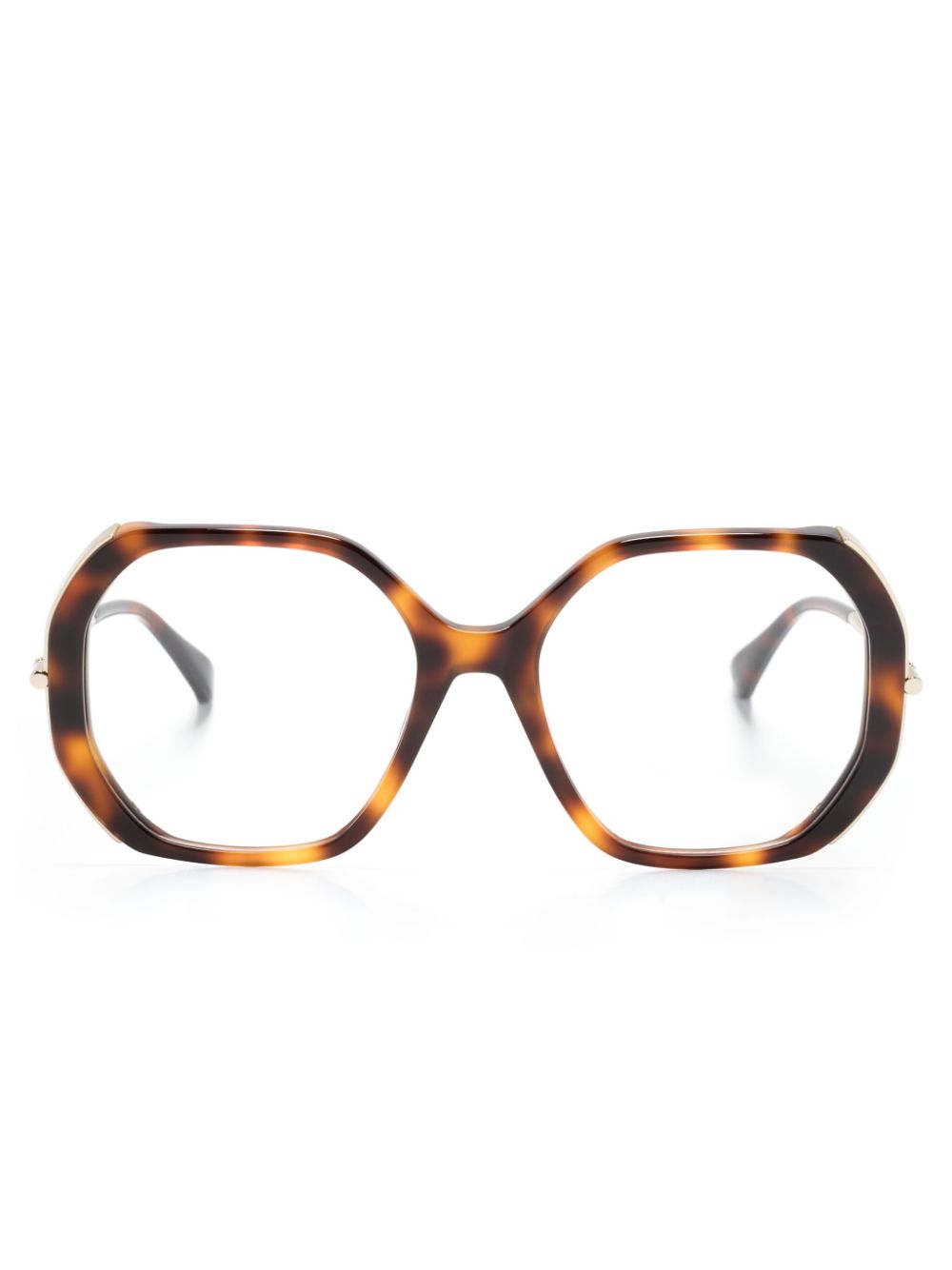 oversize-frame glasses