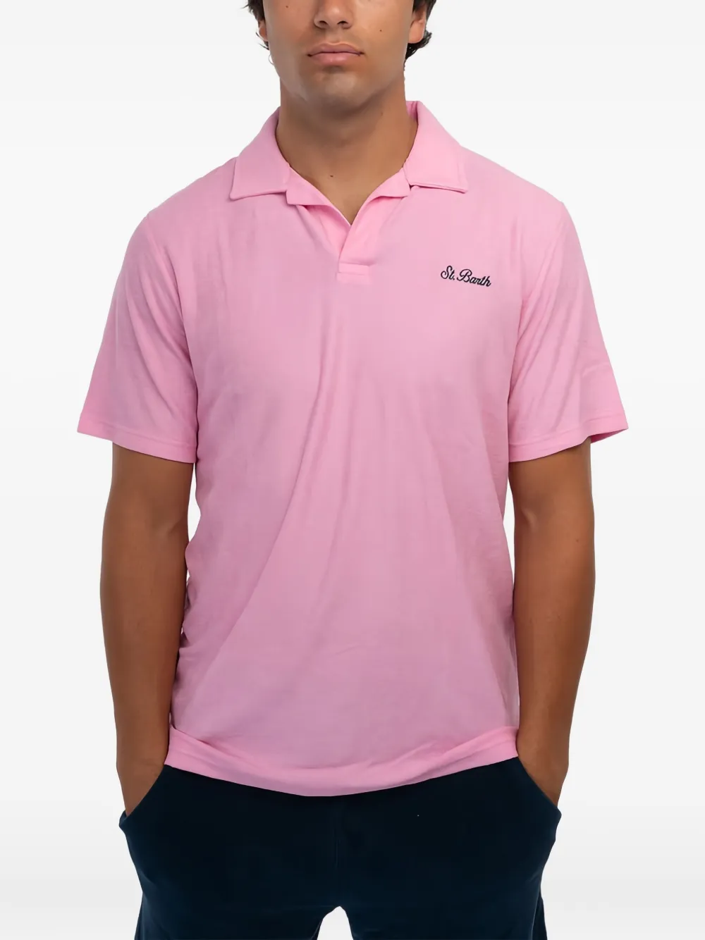 MC2 Saint Barth short-sleeved polo shirt | Pink | Image 1