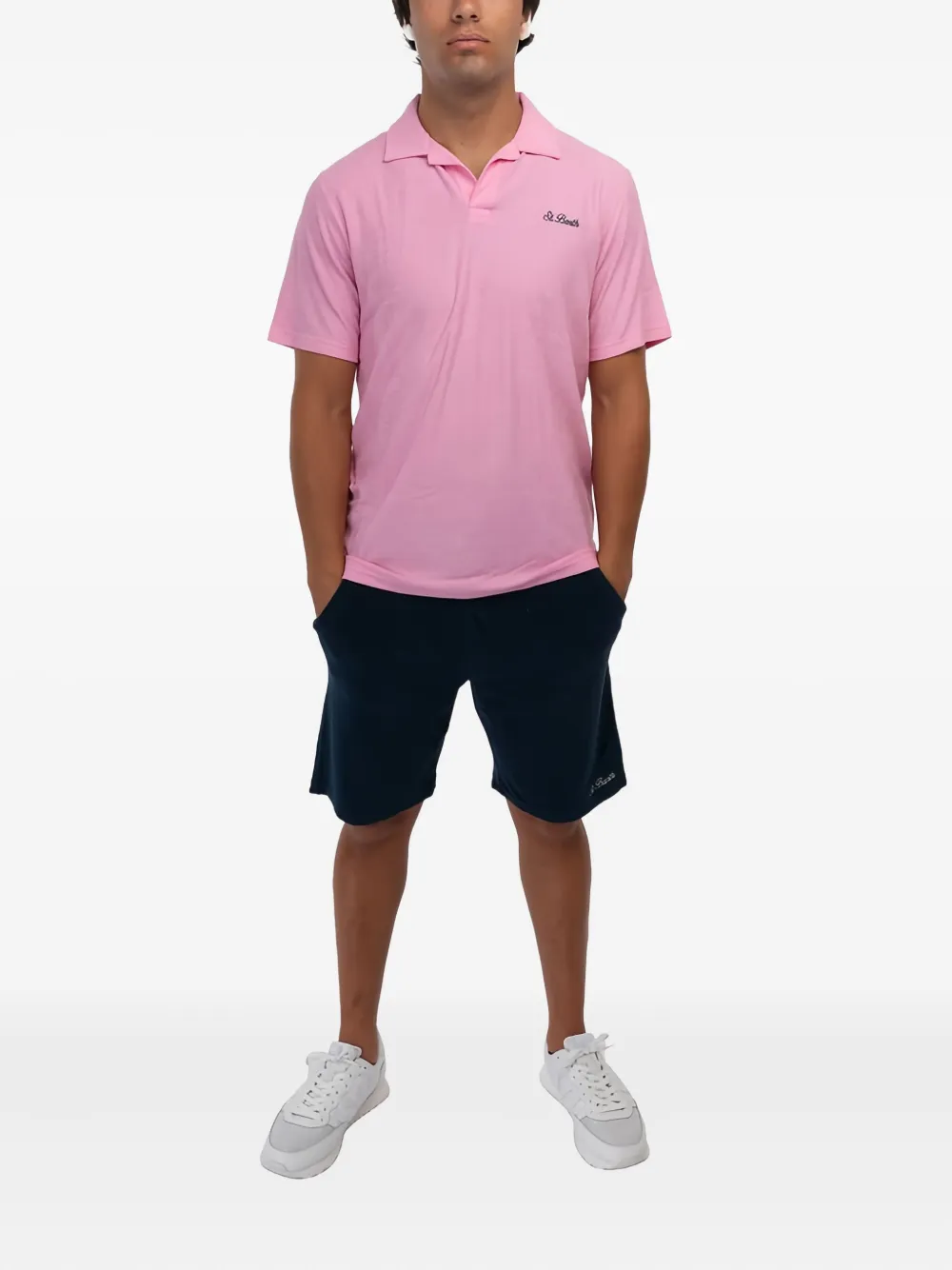 MC2 Saint Barth short-sleeved polo shirt - Roze
