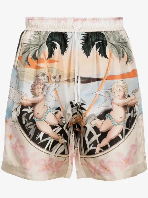 AMIRI H-Hose Kurz silk shorts