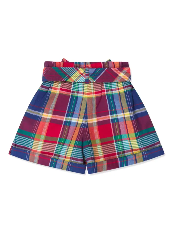 Ralph lauren madras shorts best sale