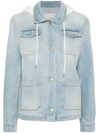 入荷nowオンラインストア Denim Melissa Moncler Jacket JO FARFETCH | Blue | パンツ