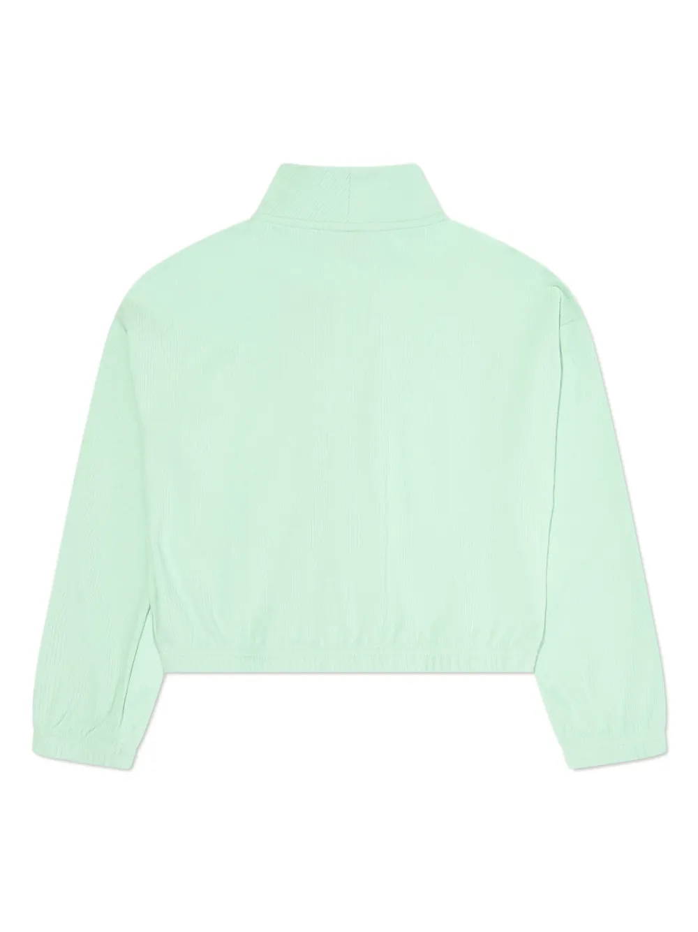 Converse Kids zip-up ribbed-knit bomber jacket | Girls Bomber Jackets | Image 2