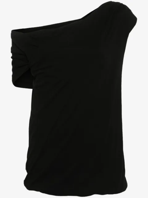 MSGM draped-detail cotton top