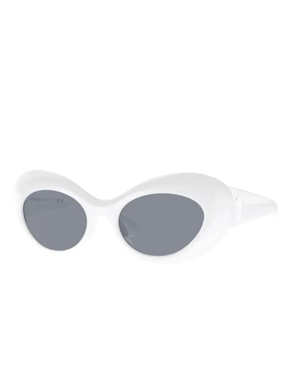 Versace Eyewear oval-frame sunglasses - Wit