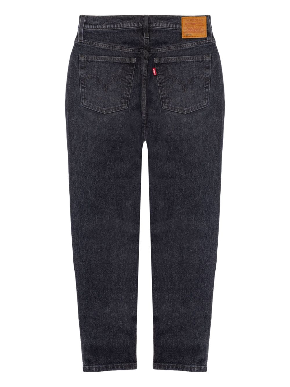 Levi's 501 skinny mid waist jeans Zwart