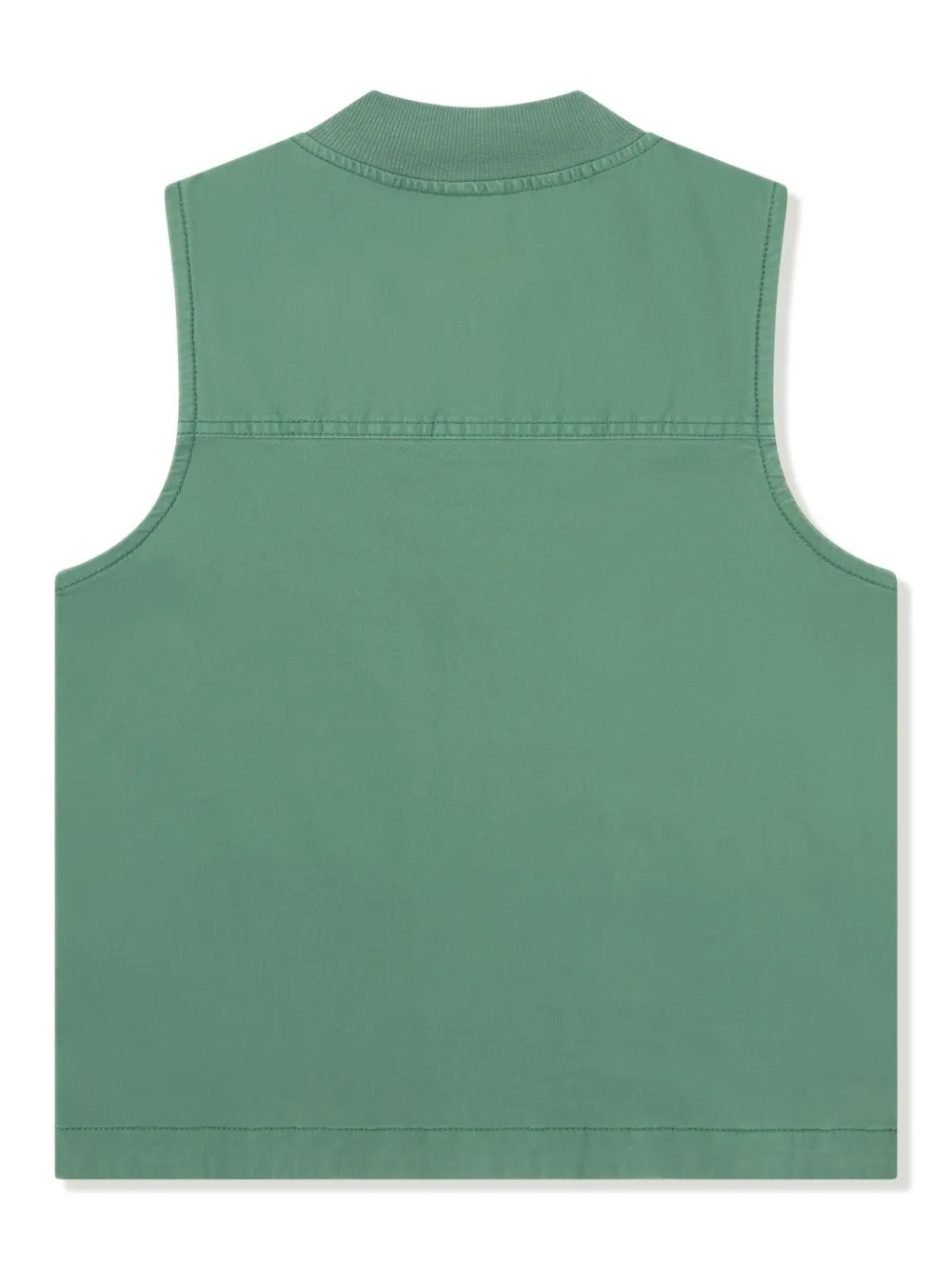 Converse Kids logo-appliqué zip-up gilet | Boys Waistcoat & Gilet | Image 2