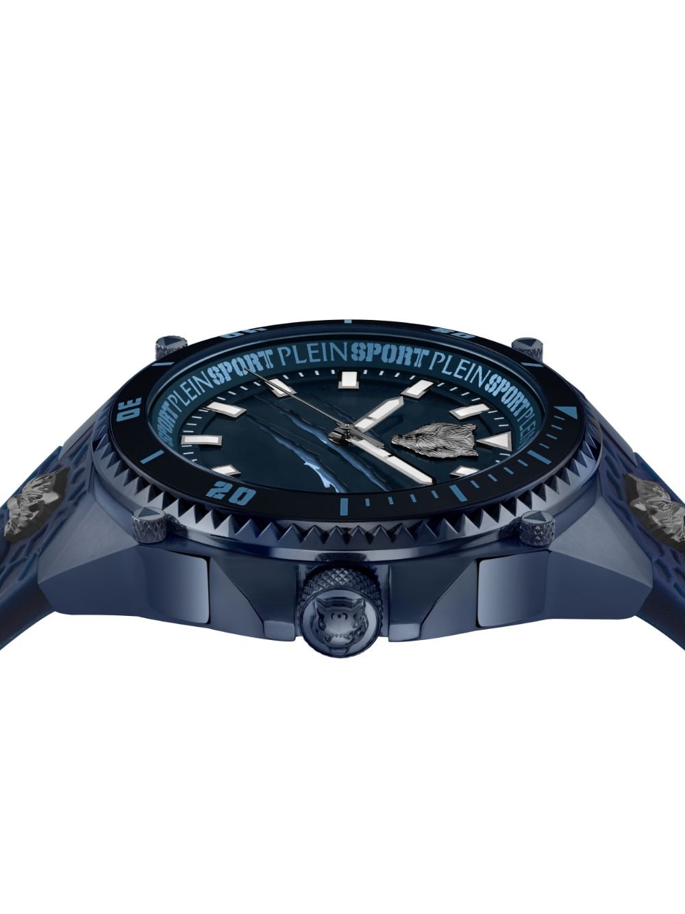 Shop Plein Sport Thunder Force 47mm In Blue