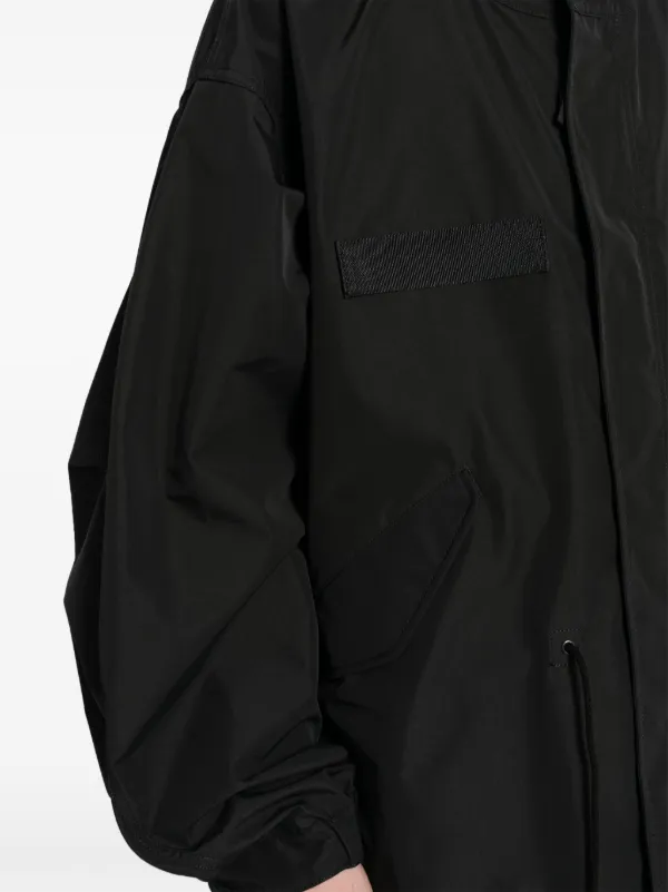 Junya Watanabe MAN drop-shoulder Hooded Parka Coat | ブラック
