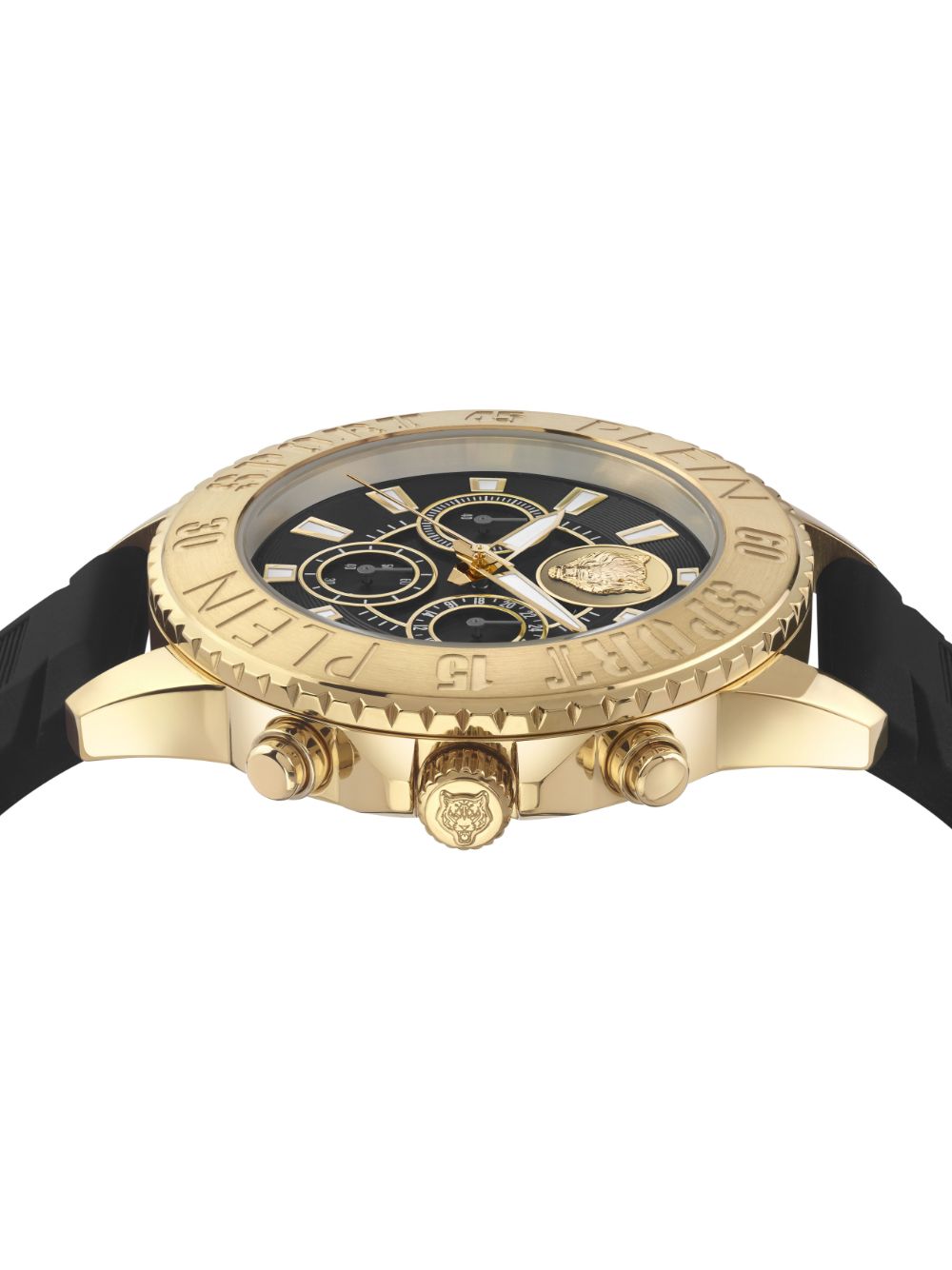 Shop Plein Sport Glam Chrono 44mm In Black