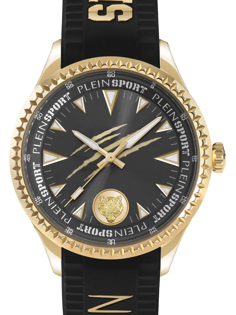 Plein Sport Lineman 45mm horloge - Zwart