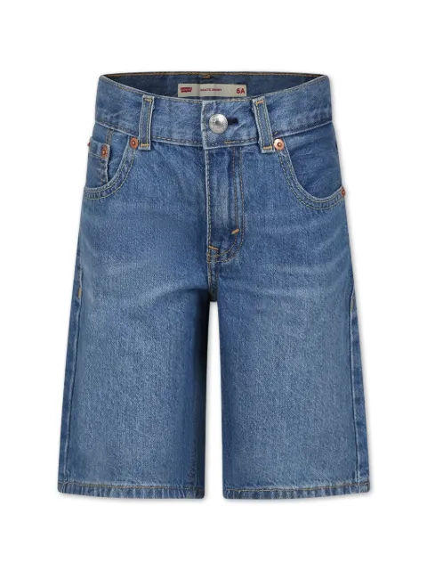 Levi's Kids organic-cotton straight-leg shorts