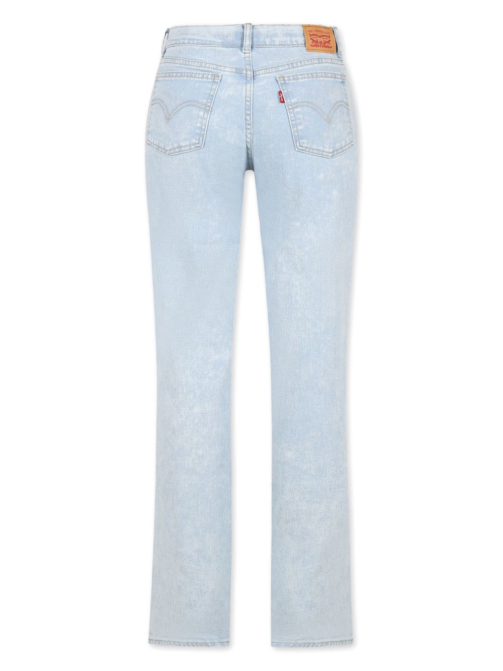 Image 2 of Levi's Kids logo-appliqué straight-leg jeans