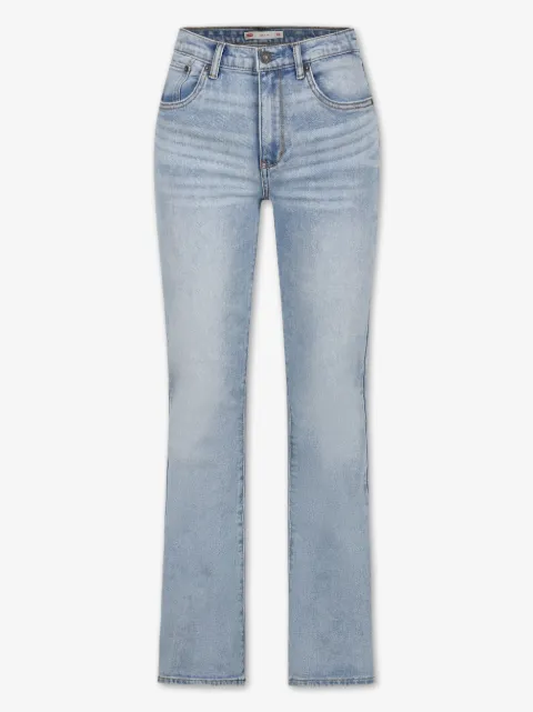 Levi's Kids logo-appliqué straight-leg jeans