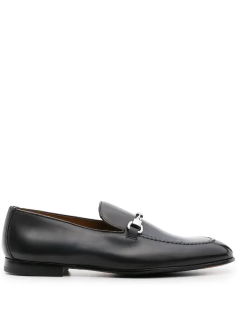 Doucal's horsebit-detail leather loafers 