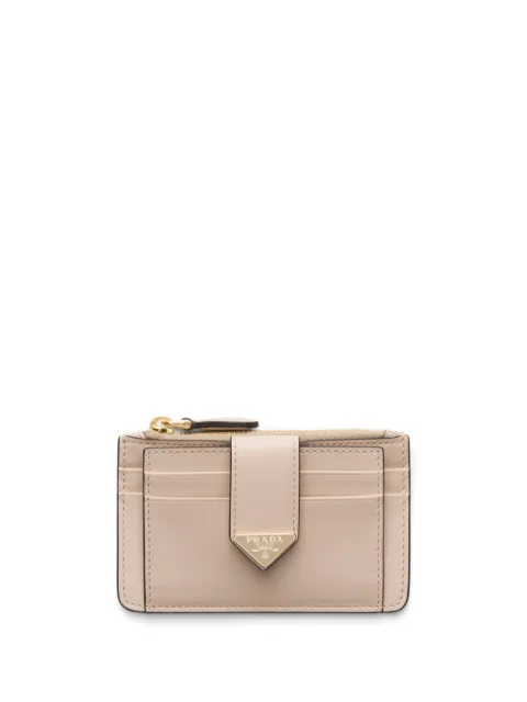 Prada Kartenetui mit Triangel-Logo