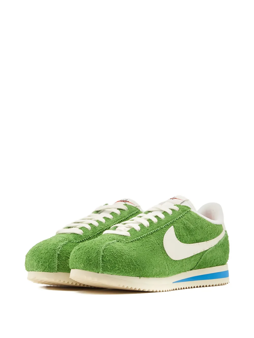 Nike Cortez suède leren sneakers - Groen