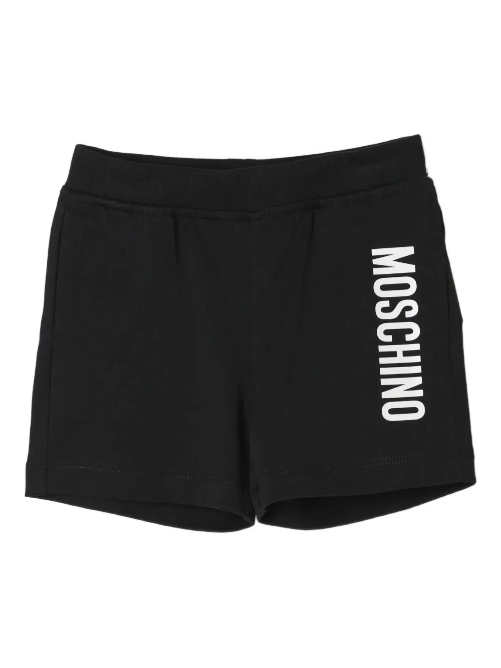 Moschino Kids logo-print shorts | Black | Image 1