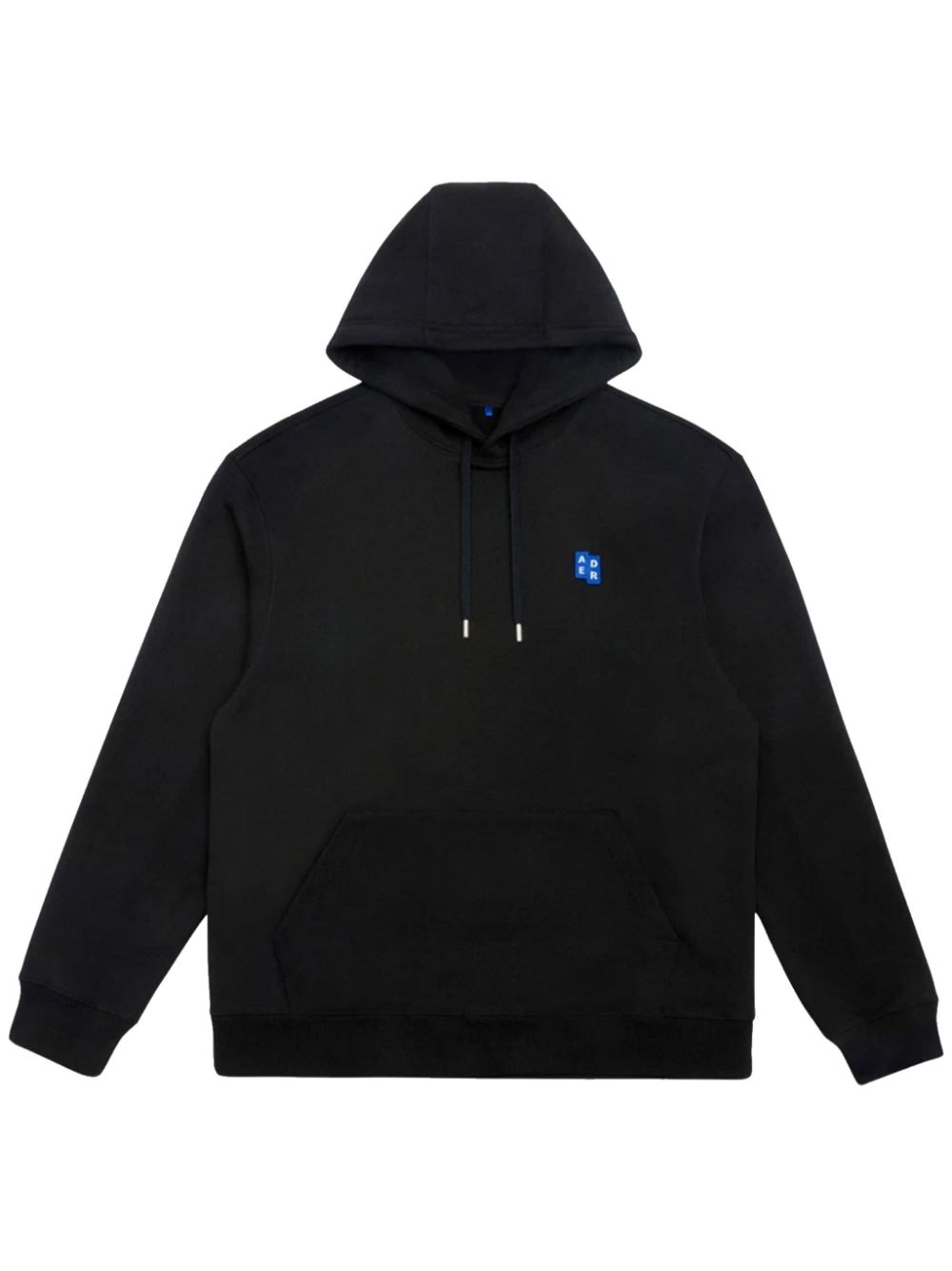 logo-tag cotton hoodie