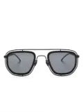 Mykita Ferlo double-frame sunglasses - Black