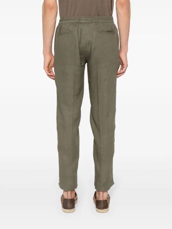 【送料&関税込】Kiton Linen Pants Trousers Linen Cream White | Kiton