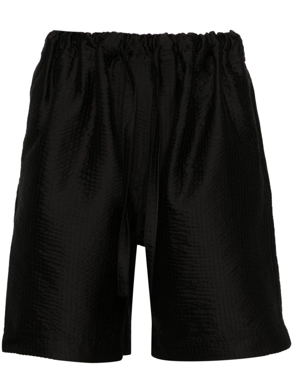 Christian Wijnants Pele Twill Shorts In Black