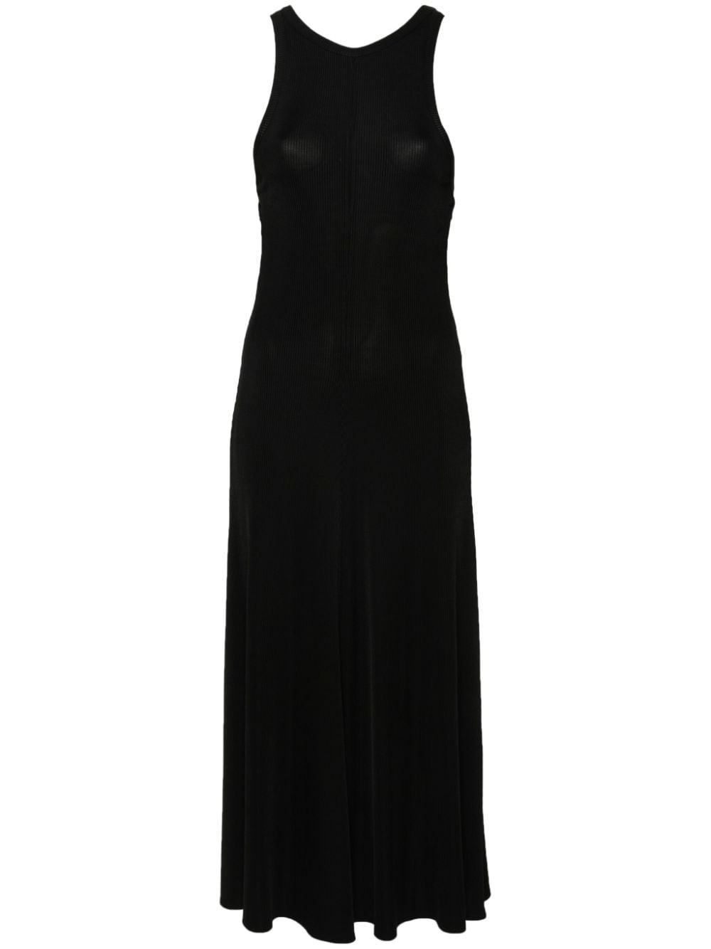 Forte Forte ribbed maxi dress – Black