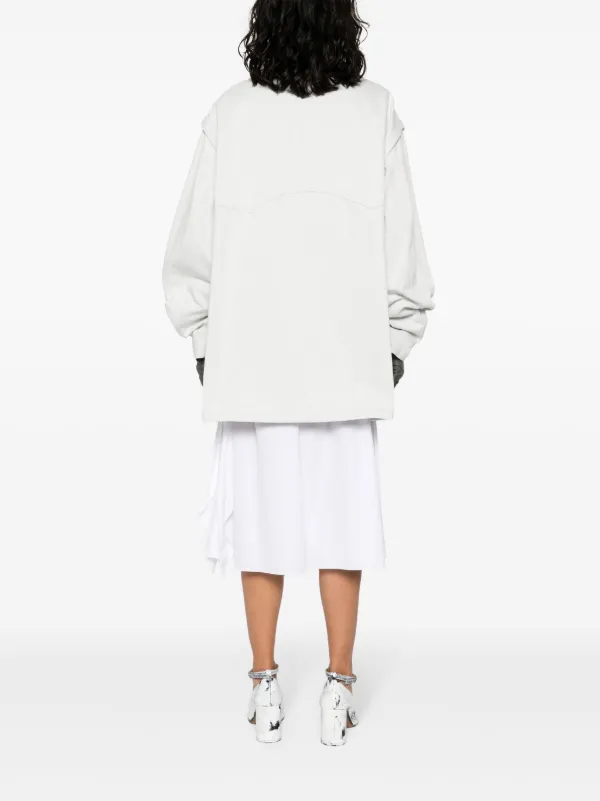 Maison Margiela オーバーサイズカラー デニムジャケット Maison Margiela オーバーサイズカラー デニムジャケット