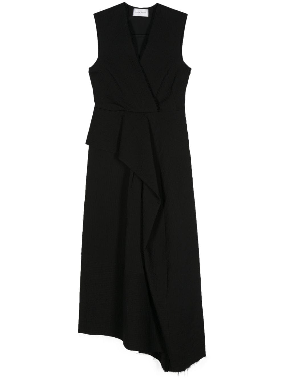 Christian Wijnants Daikuta Asymmetric-design Dress In Black