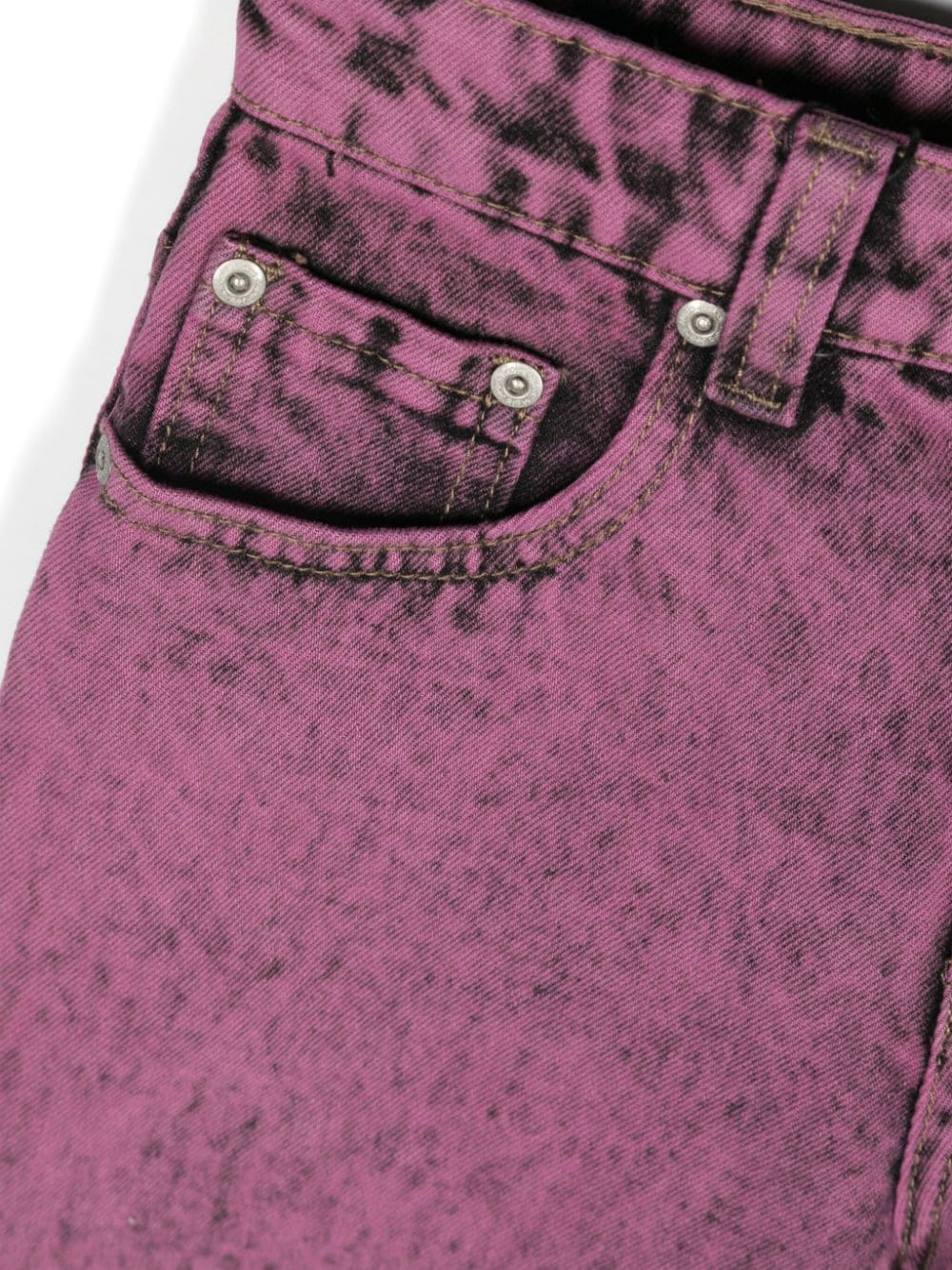 Molo Spijkershorts met gewassen-effect Roze