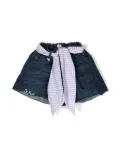 MC2 Saint Barth Kids Arizona JR denim shorts - Blue