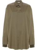 Fear Of God Hidden Placket shirt - Green