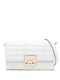 Michael Kors Large Tribeca leather crossbody bag - White