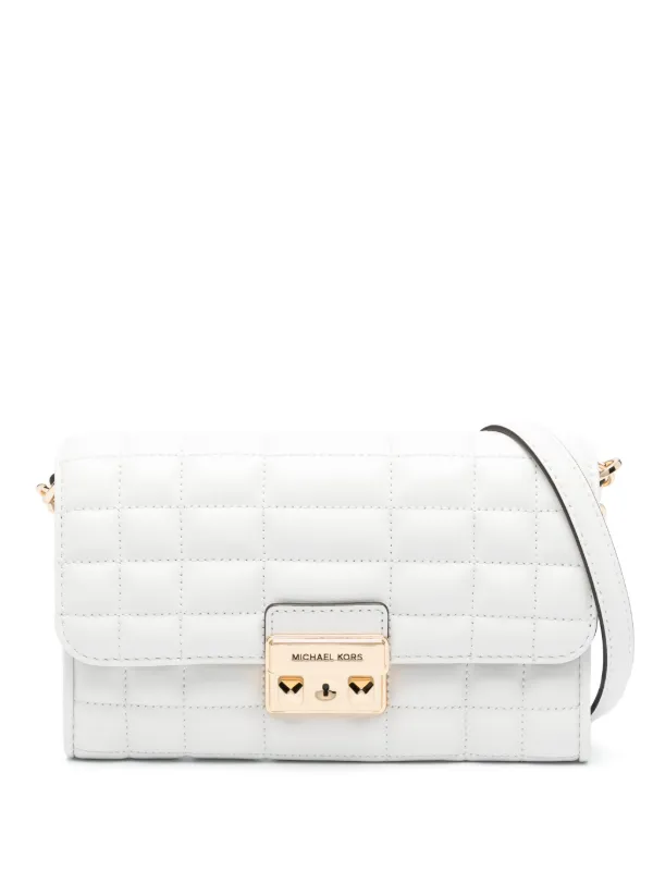 MICHAEL KORS ホワイト ビジネスバッグ Michael Kors バックパック、バンバッグ 女性 ファブリック 白