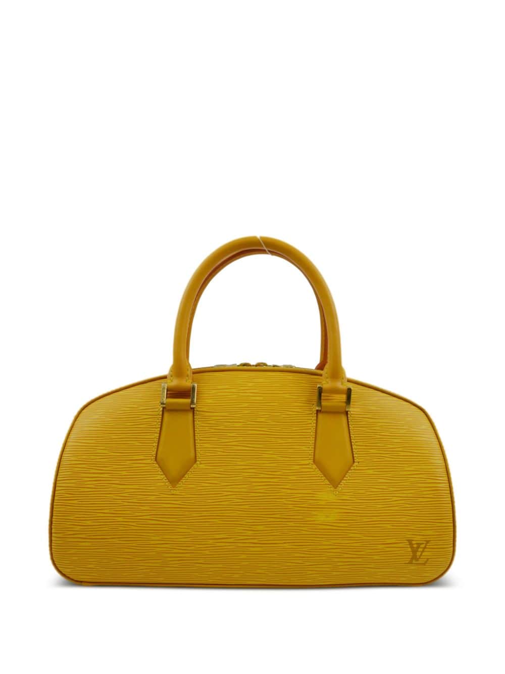 Pre-owned Louis Vuitton 2000 Jasmin Tote Bag In Yellow