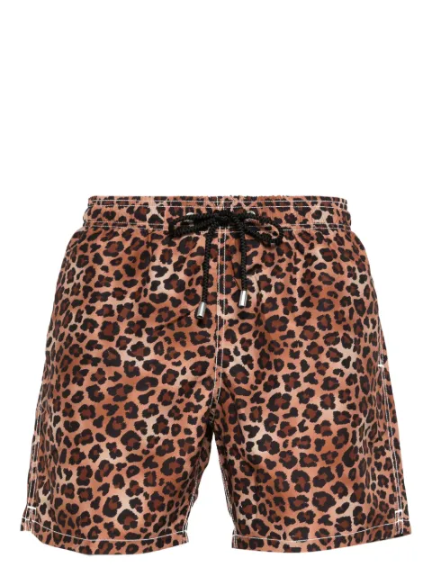 MC2 Saint Barth Gustavia animalier-print swim shorts