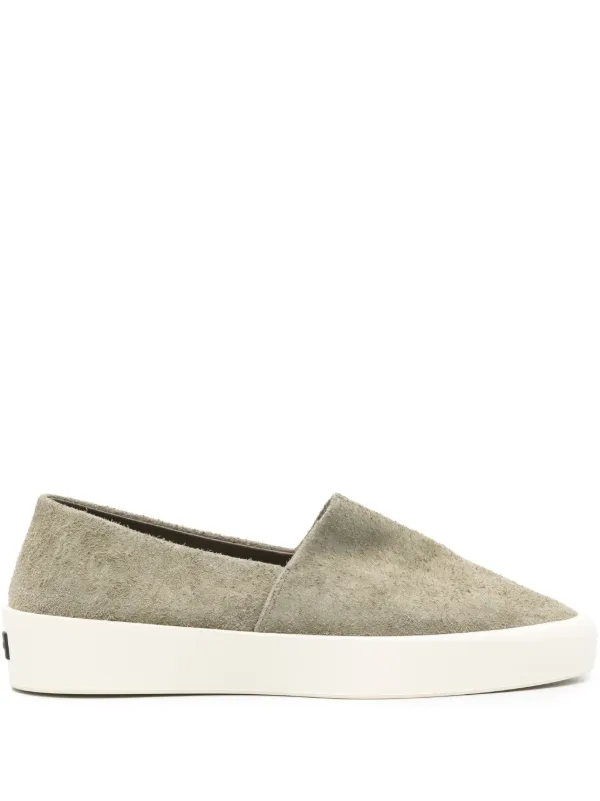 Fear Of God Suede slip on Sneakers Green FARFETCH AO