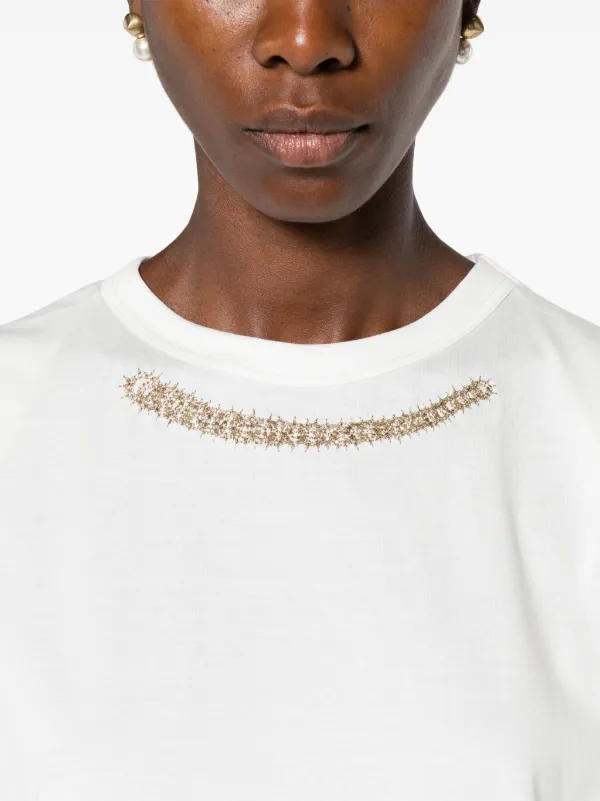 [FABIANA FILIPPI] ビスコース T シャツ CAD275F756D6500000_21_1.jpg