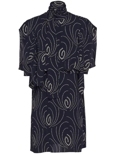 Prada vestido corto a capas