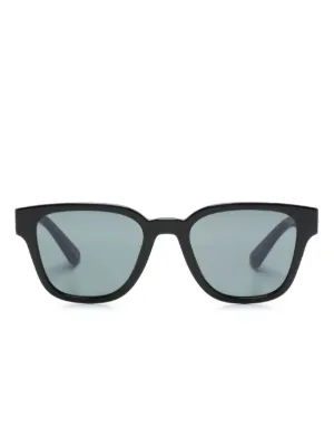 Montblanc Rectangle MB0421S Sunglasses | Black | FARFETCH JO display picture 1