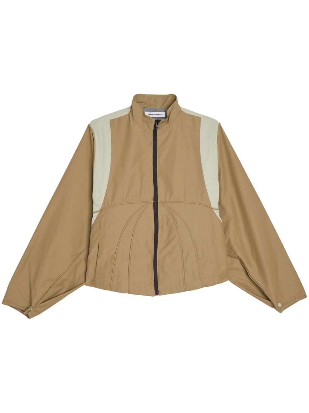 Fffpostalservice Colour-block Zip-front Windbreaker In 中性色