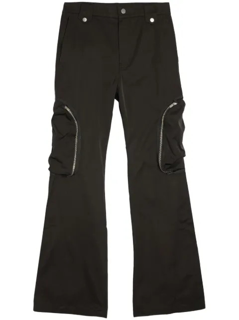 FFFPOSTALSERVICE flared cargo trousers