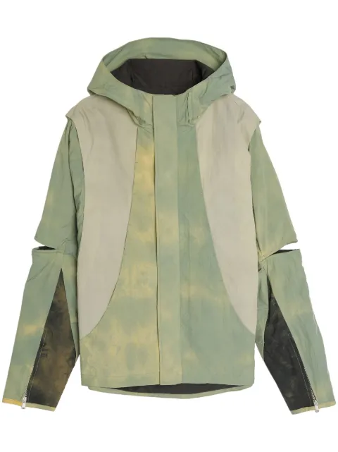 FFFPOSTALSERVICE Storm cut-out hooded jacket 