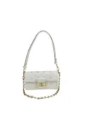 Louis Vuitton Pre-Owned Pre-Owned Louis Vuitton Monogram Dauphine East West Satchel - White