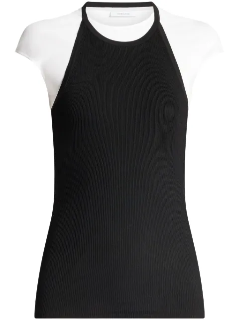 Ferragamo colourblock panelled top